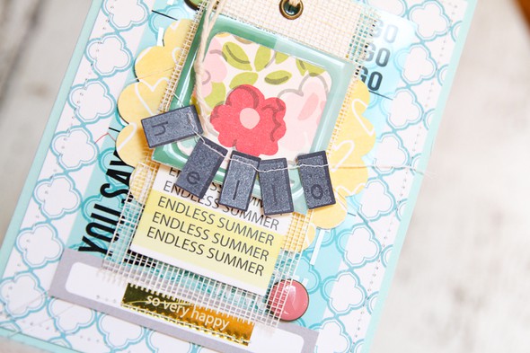 Hello Endless Summer Card by patricia gallery