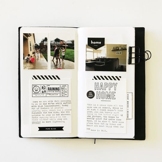 September Traveler's Notebook 
