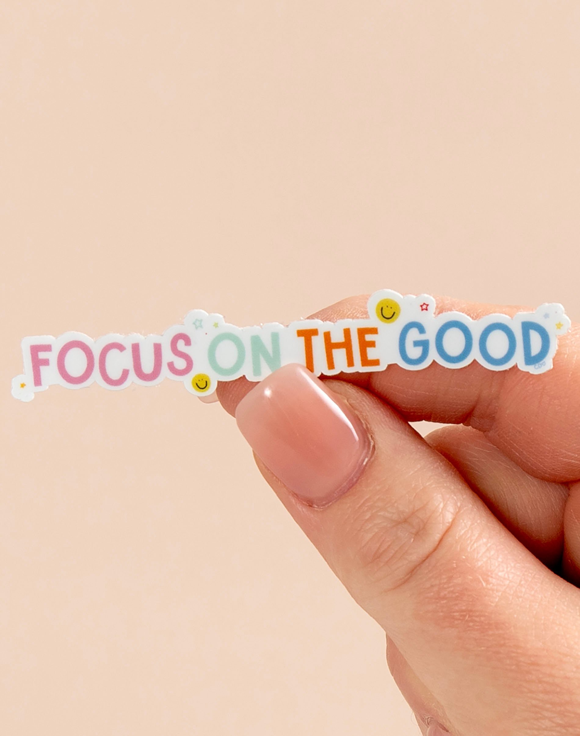 Focus On The Good Decal
