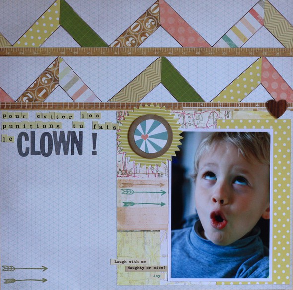 Le clown by isabel gallery