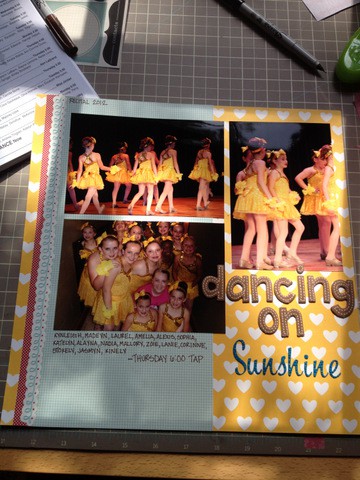 dancing on sunshine....recital 2012