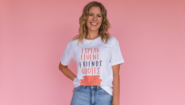 Fluent Friends Quotes - Pippi Tee - White gallery