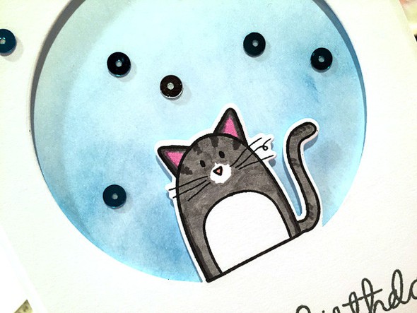 Kitty Happy Birthday Card by listgirl gallery