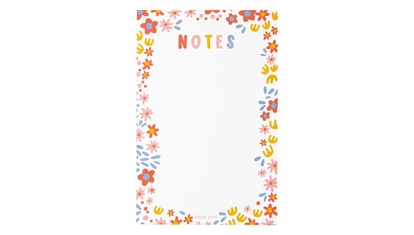 Spring Notes Notepad gallery