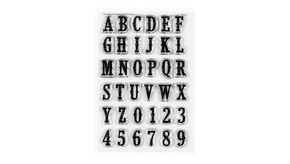 Stamp Set : 4×6 Desolation Alphabet  gallery