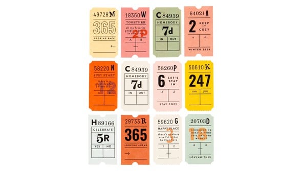 Making Memories Ticket Die Cuts gallery