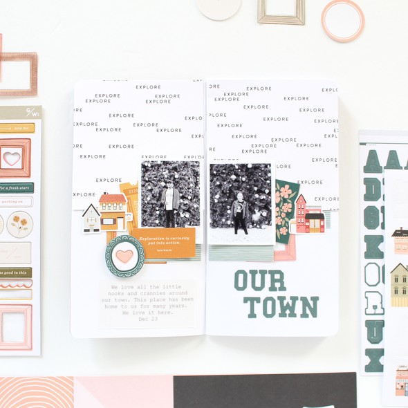 Our Town Traveler's Notebook Spread by desialy gallery
