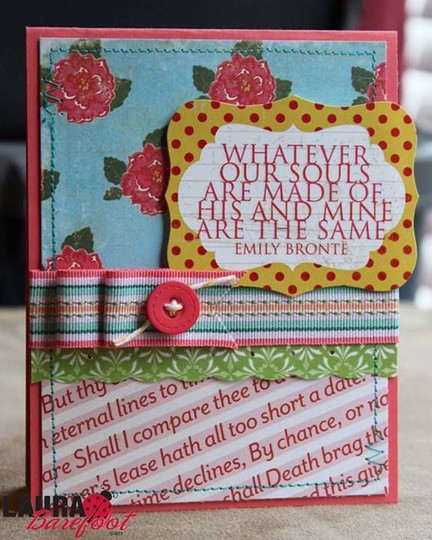 Emily Bronte Quote Card