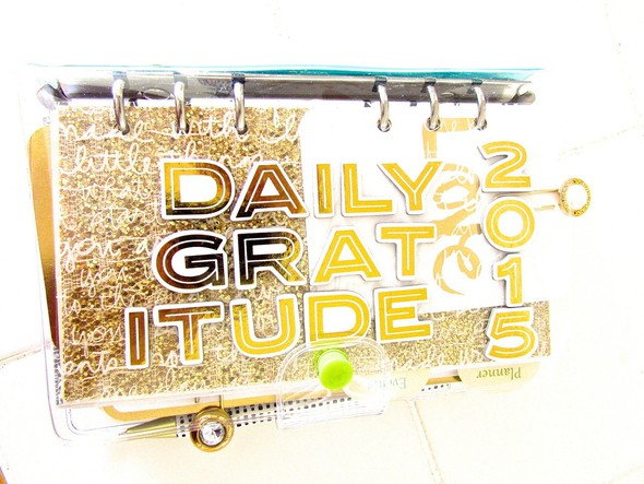 Daily Gratitude Planner in Gold by bonitarose gallery