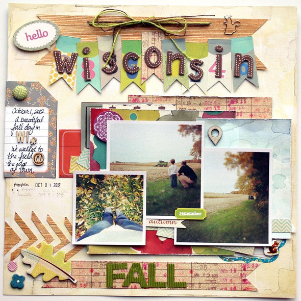 Hello Wisconsin Fall | Pop Off the Page 2  by tbergeson gallery
