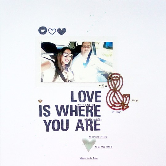 Lo "Love is where you are"