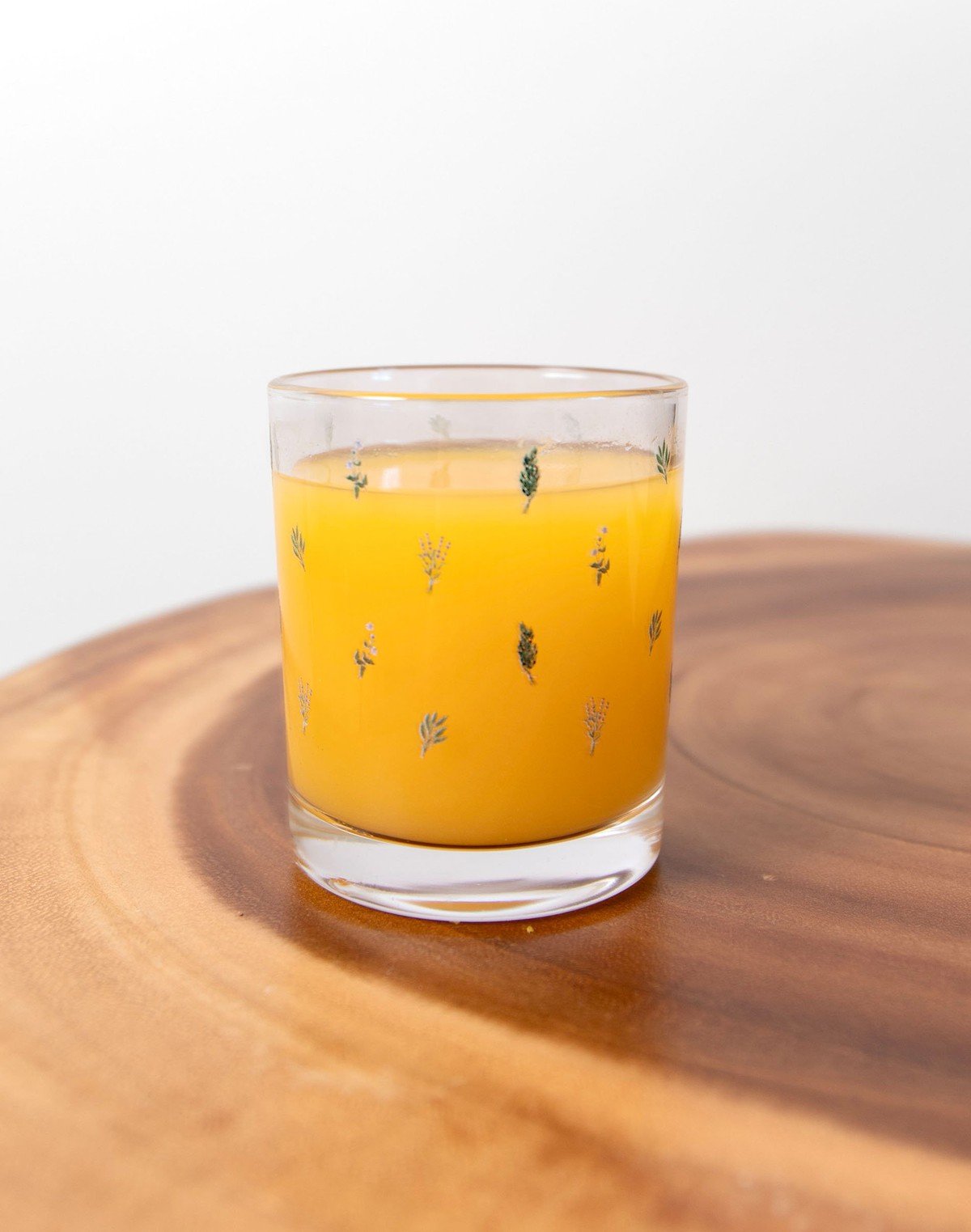 Tiny Herbs Short Juice Glass item
