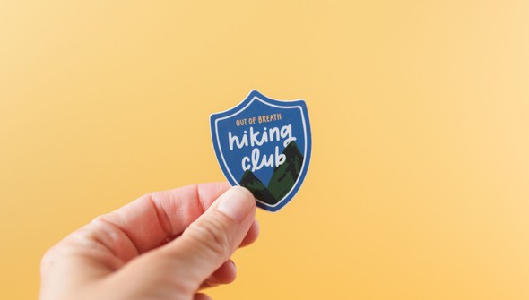 Hiking Club Decal Sticker gallery