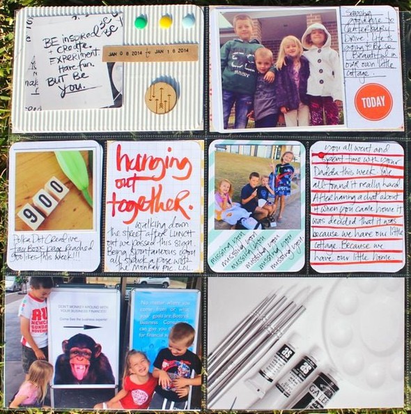Homemade journaling cards by PolkaDotCreative gallery