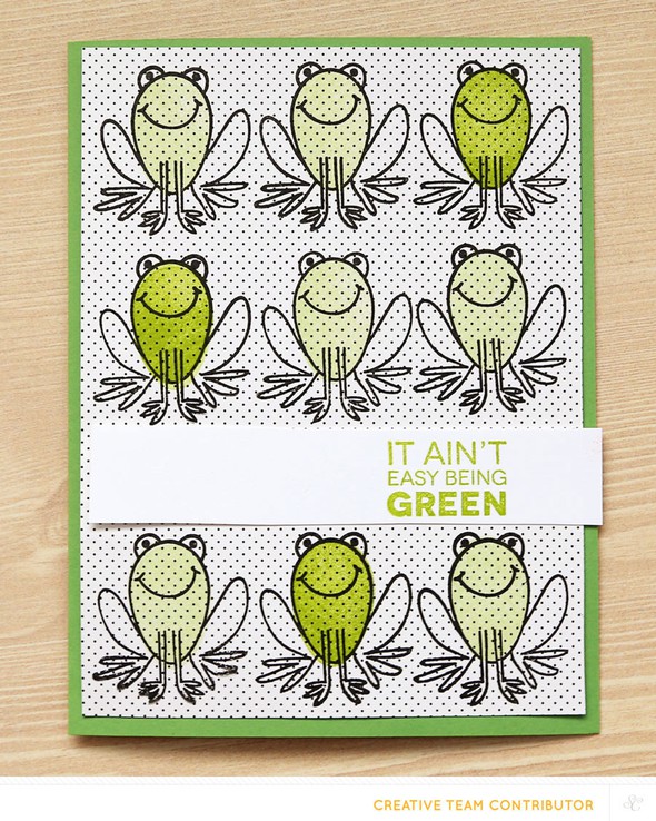 It Ain't Easy Frog card by CristinaC gallery