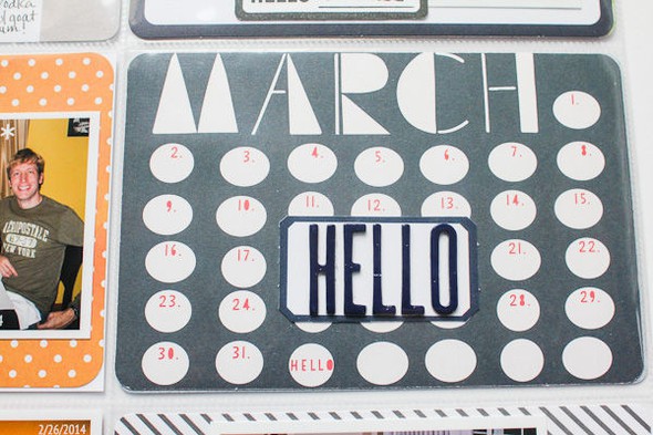 2014 Project Life | March p.1 by listgirl gallery