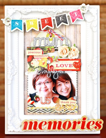 Mother's Day Altered Frame