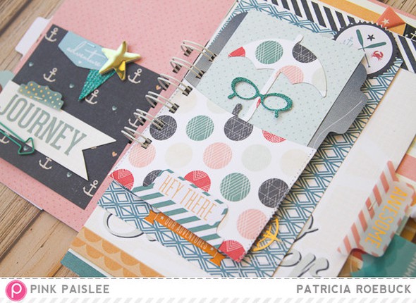 Summer Beach Mini Album | Pink Paislee by patricia gallery
