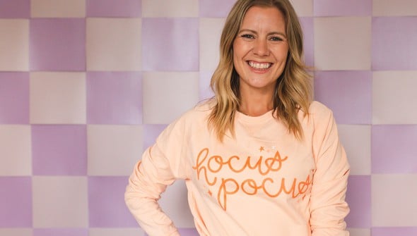 Hocus Pocus - Pippi Sweatshirt - Peach gallery