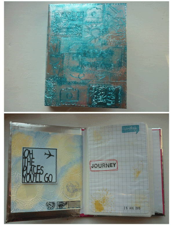 Mixed Media - Travel Journal by Carriekd gallery