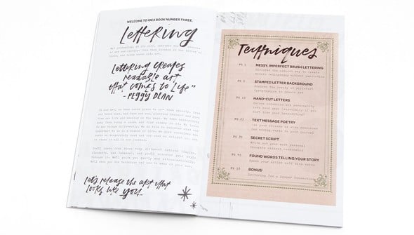 Lettering Idea Book gallery