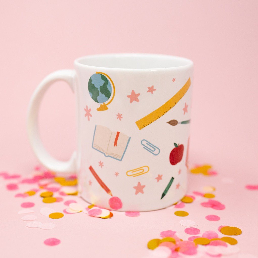 Classroom Icons Medium Ceramic Mug item