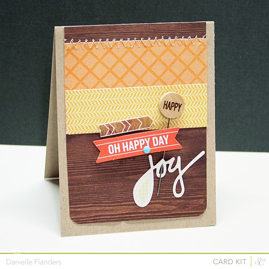 Joy card with sig