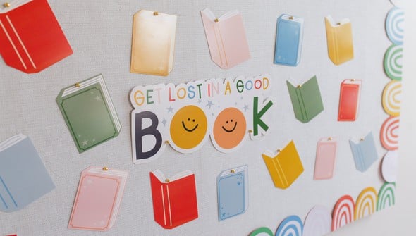 Lost in a Book Bulletin Board Kit gallery