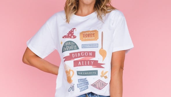 Magical Shops - Pippi Tee - White gallery