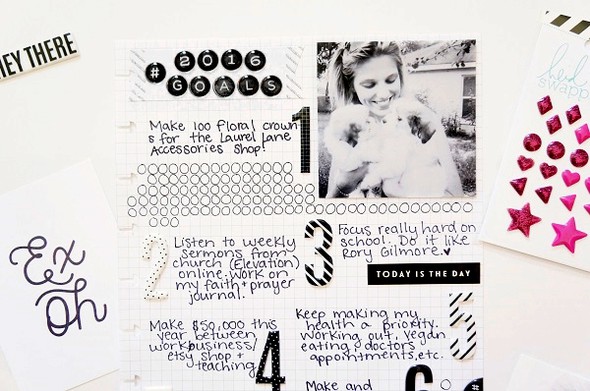 Tracking Annual Goals in Planner by laurarahel gallery