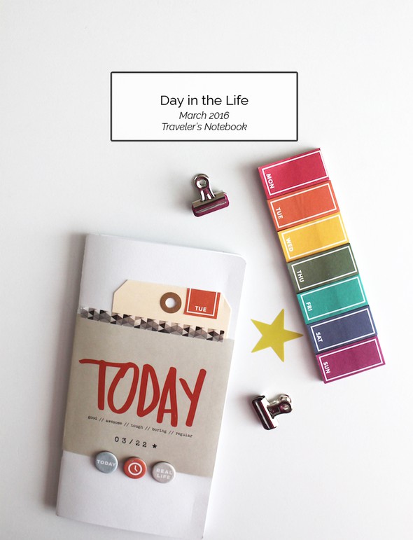 Day in the Life (March 2016) Traveler's Notebook by sarahzayas gallery