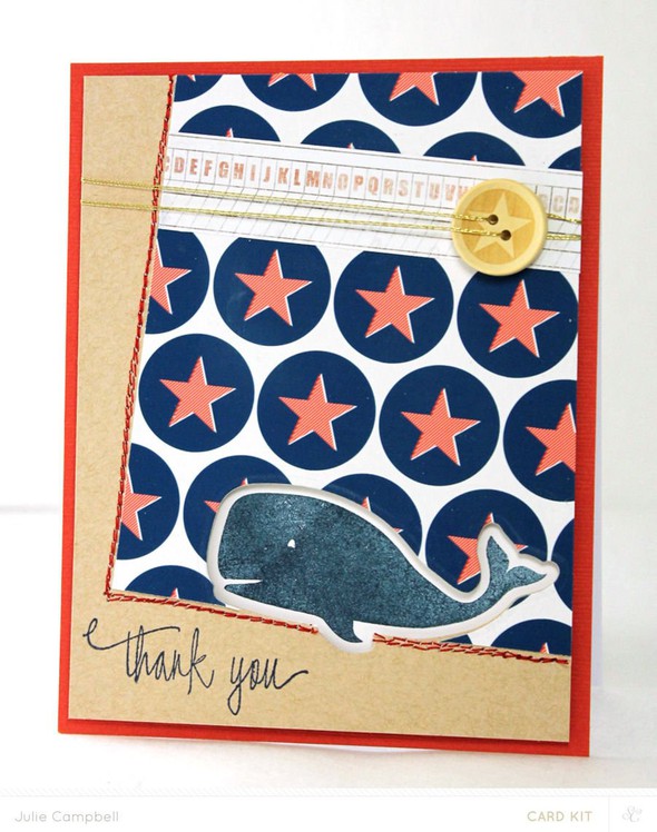 Nautical Thank You Card by JulieCampbell gallery