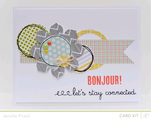 Bonjour Doodles *Card Kit Only* by JennPicard gallery