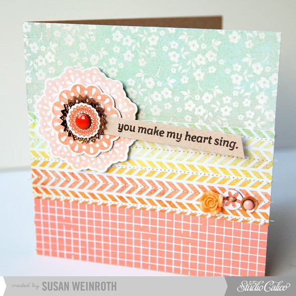You Make My Heart Sing Card by SusanWeinroth gallery