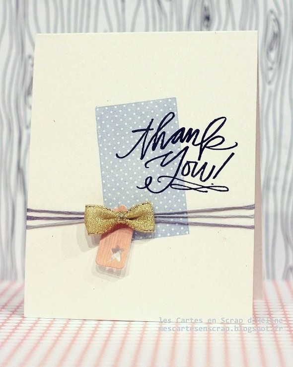 Thank you * CUPPA card kit* by helenes gallery
