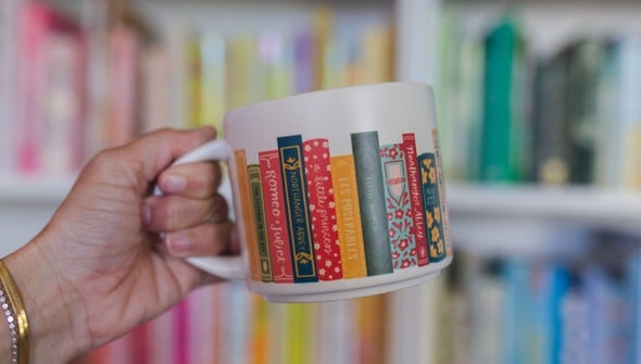 Classic Books Large Ceramic Mug gallery