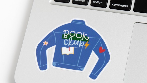 Book Club Jacket Decal Sticker gallery