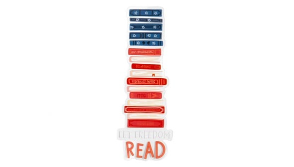 Let Freedom Read Transparent Bookmark gallery
