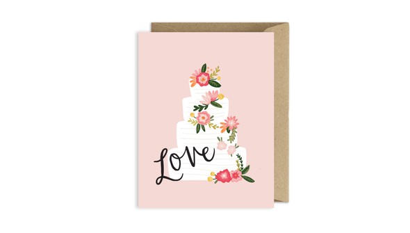 Love Wedding Cake Card gallery