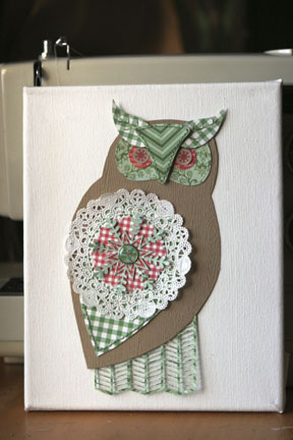 Mixed Media Owl | *October Afternoon Guest Design by SuzMannecke gallery