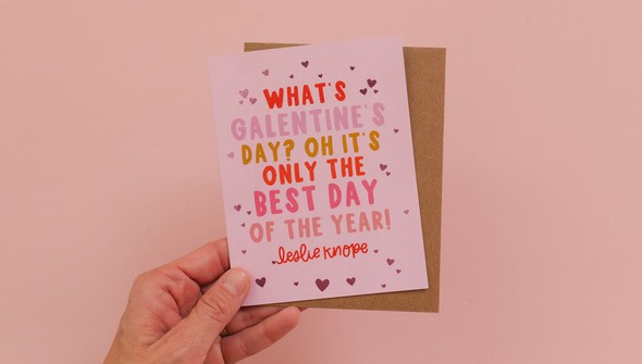 Galentine's Day Greeting Card gallery