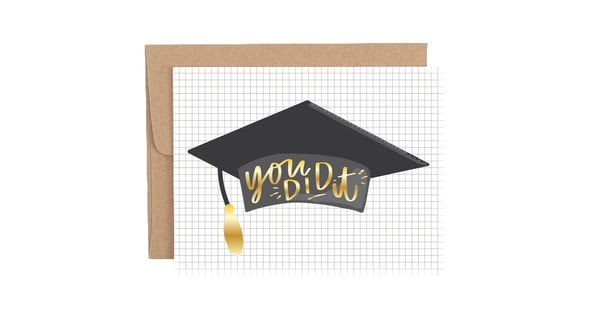 You Did It Graduation Greeting Card gallery
