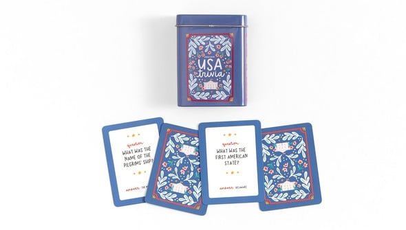 USA Trivia Deck of Cards gallery
