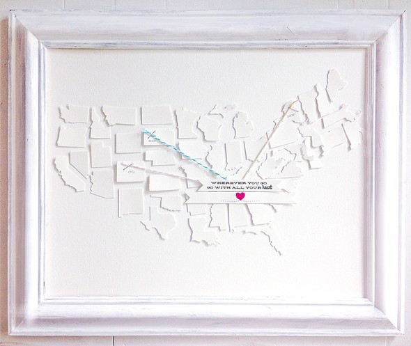 Framed Map Decor by Dani gallery