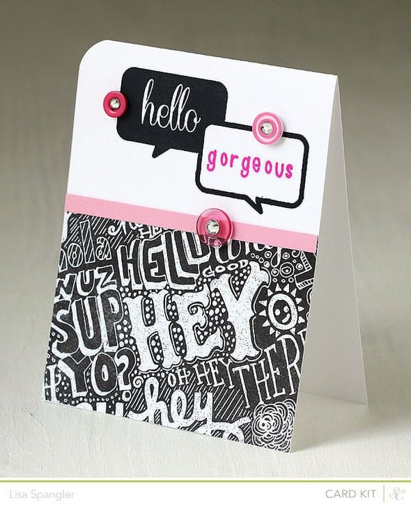 Hello, Gorgeous! (main card kit *only*) by sideoats gallery