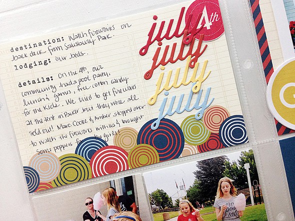 July 4th pocket page by Dani gallery