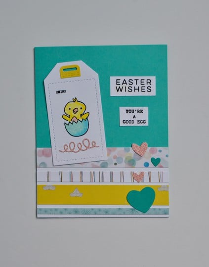 Easter wishes card original
