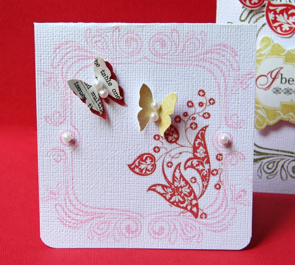 Stamped cards *Pink Paislee* by Dani gallery