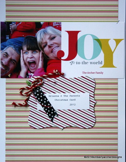 Joy - Christmas Card
