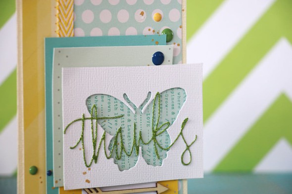 Springy Thanks card by natalieelph gallery